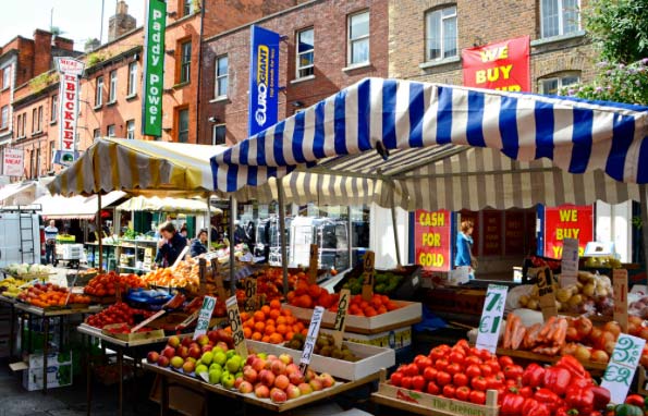 Mejores Mercadillos en Dublín en un Viaje para Jóvenes a Dublín